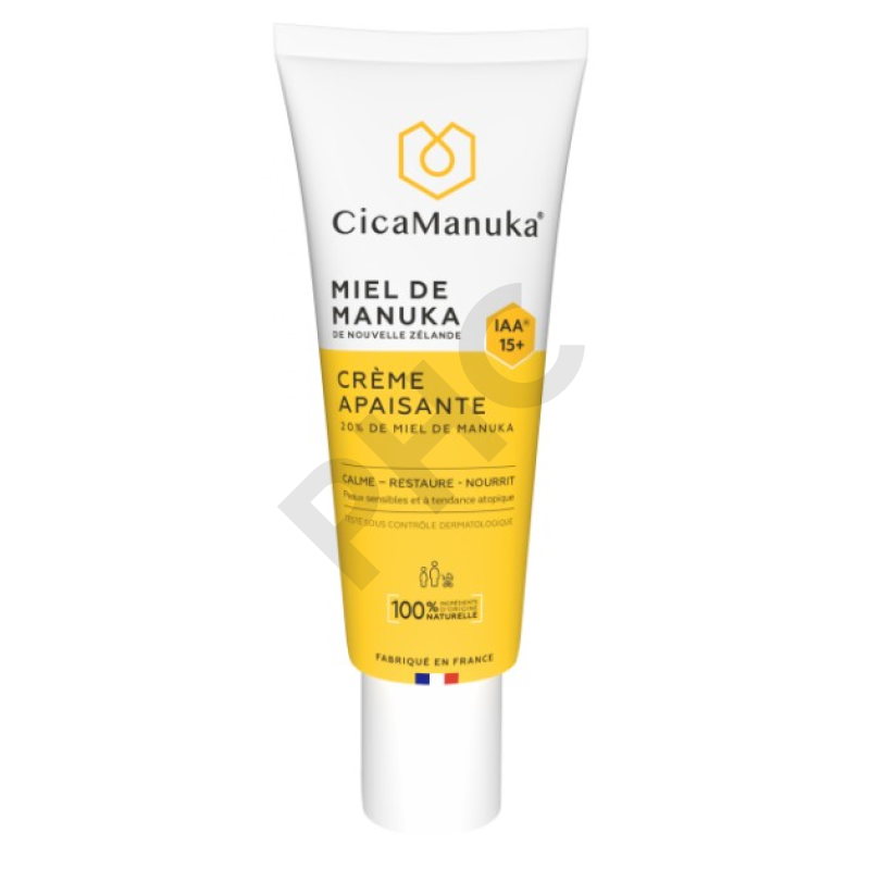 Crème apaisante CicaManuka - Tube de 40 ml
