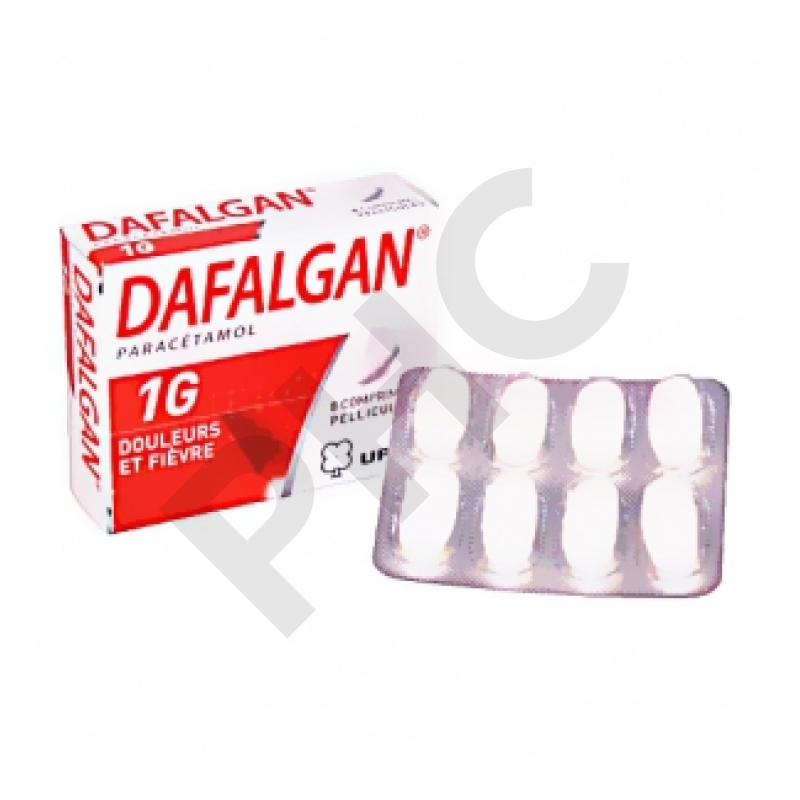 DAFALGAN 1g, 8 comppellicusec