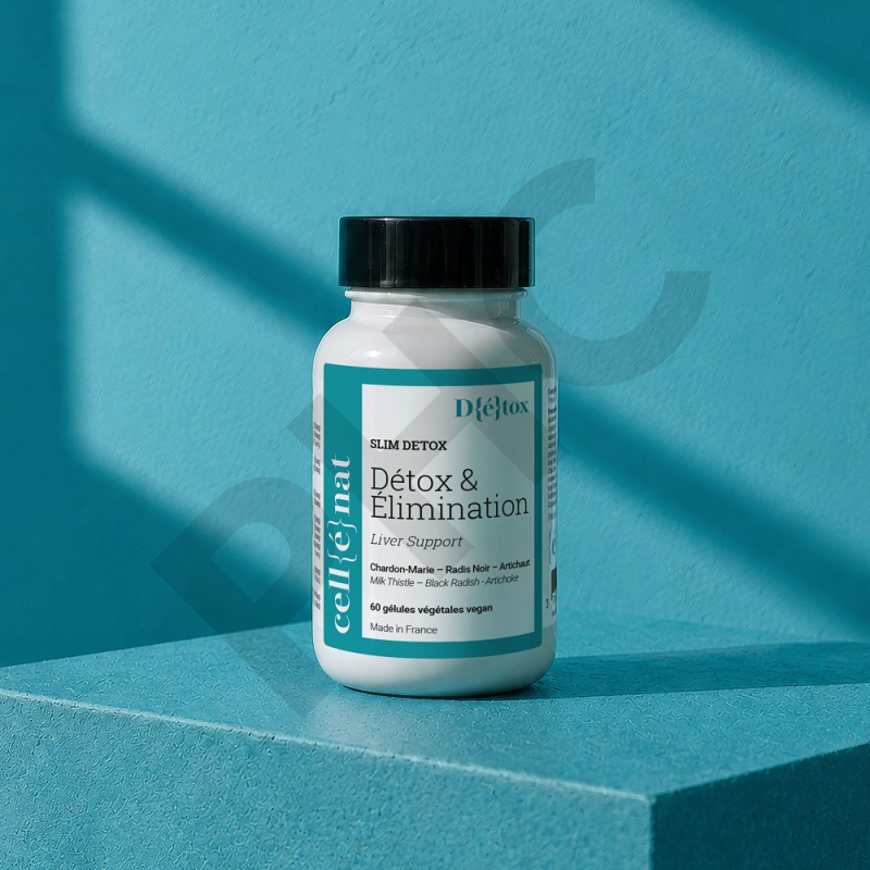 D{É}TOX - CELLÉNAT - MINCEUR & SILHOUETTE - 60 gélules végétales - formule Végan