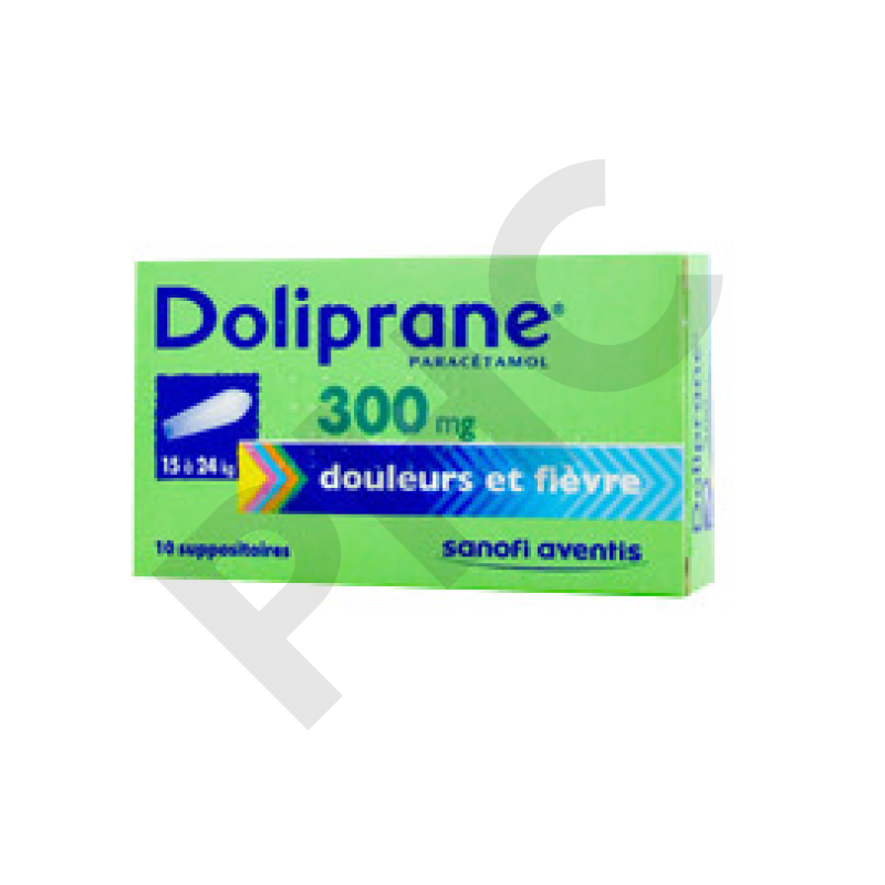 DOLIPRANE 300 mg supp