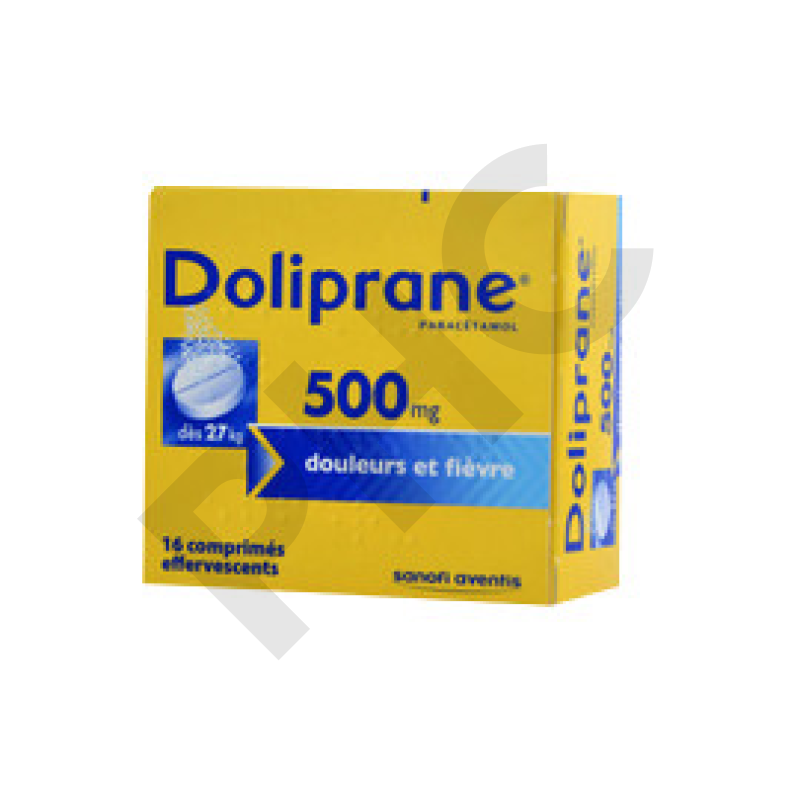 DOLIPRANE 500 mg 16 comp efferv