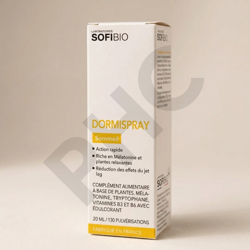 Dormispray - Mélatonine Endormissement et sommeil - flacon de 20ml.