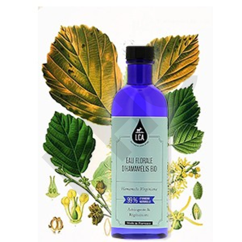 Eau florale d'hamamélis bio , cosmétique bio