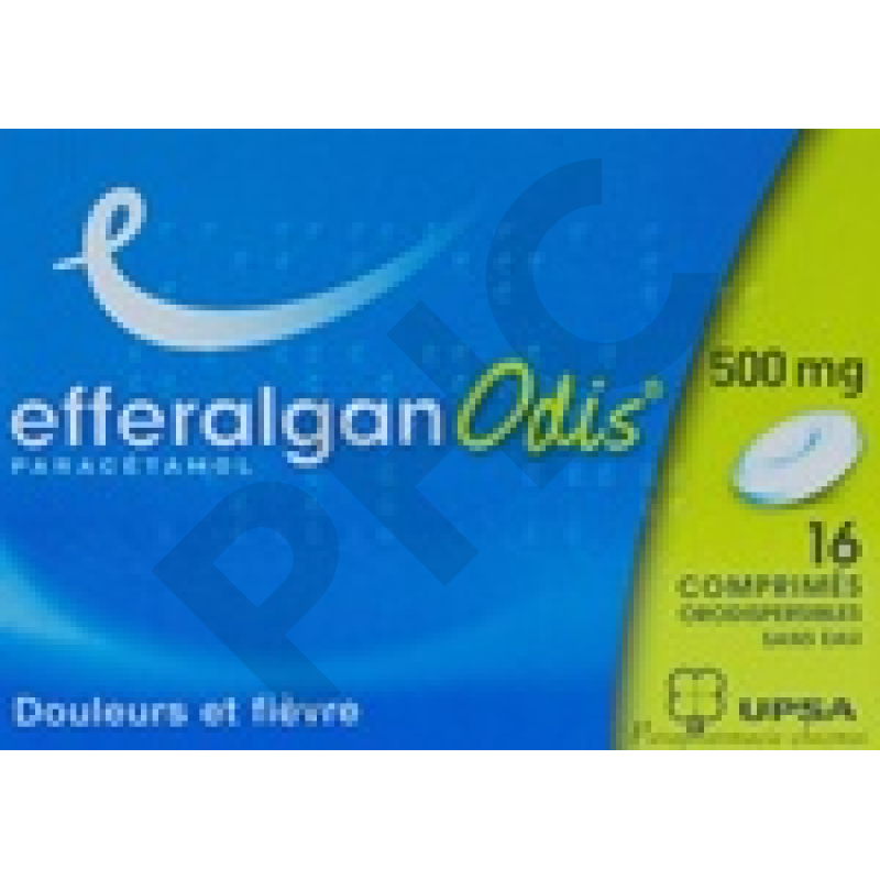 	EFFERALGAN ODIS 500 mg 16 comp orodis