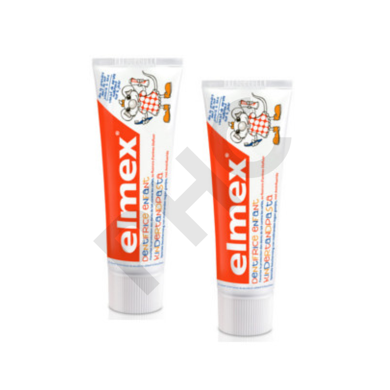 ELMEX DENTIFRICE ENFANT 2 tubes de 50ml