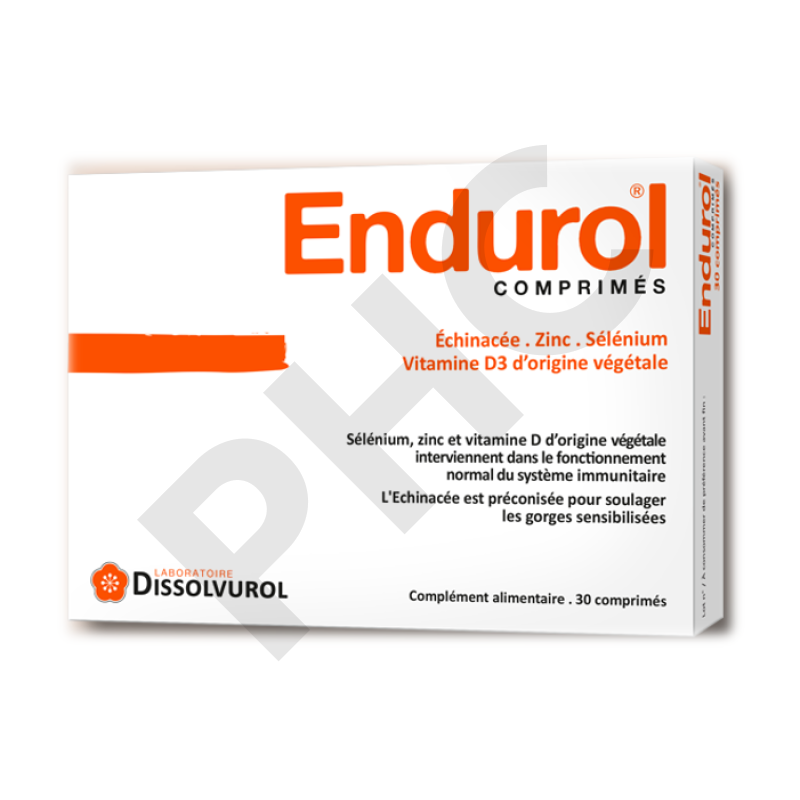 Endurol - Système Immunitaire, boite de 30 comprimés