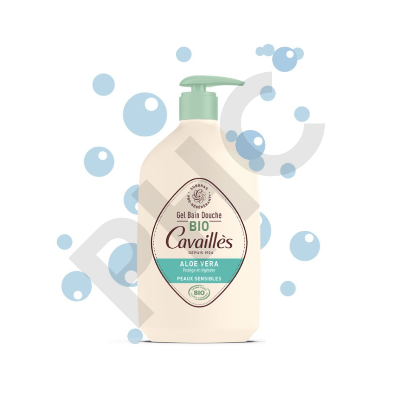 Gel Bain Douche Aloé Véra BIO - Cavaillès 400 ml