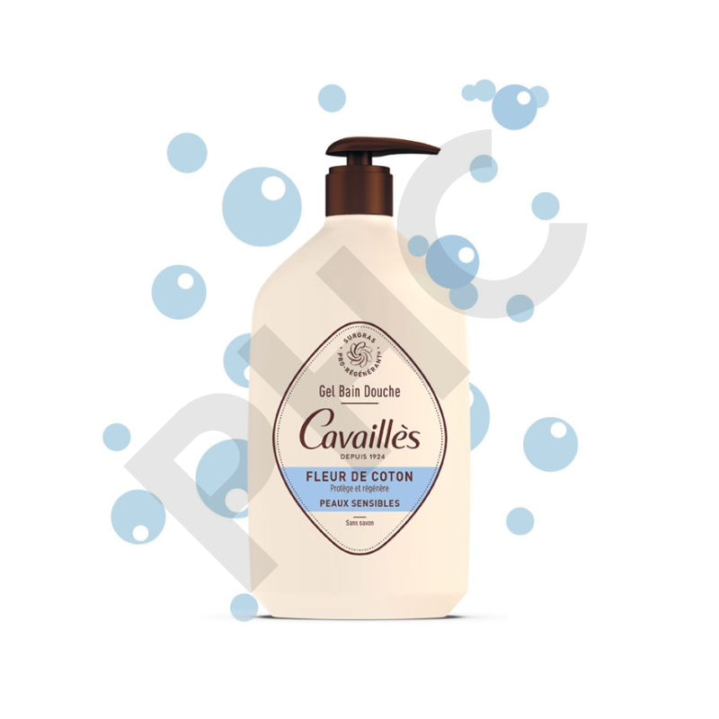 Gel Bain Douche Fleur de Coton - Cavaillès - 400 ml