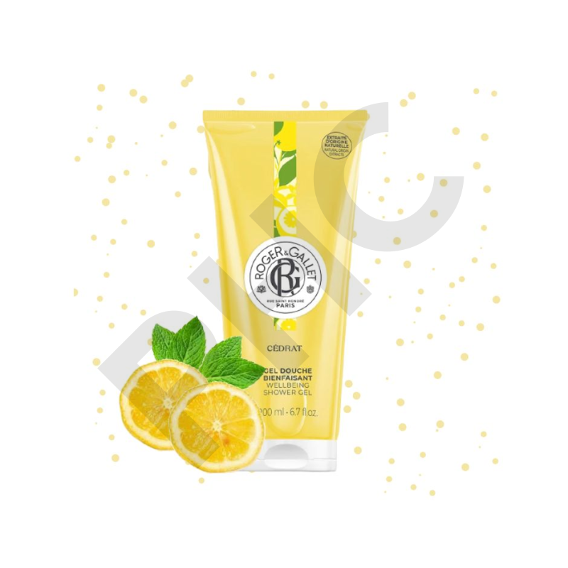 Gel Douche Cédrat - Roger & Gallet - 200ml