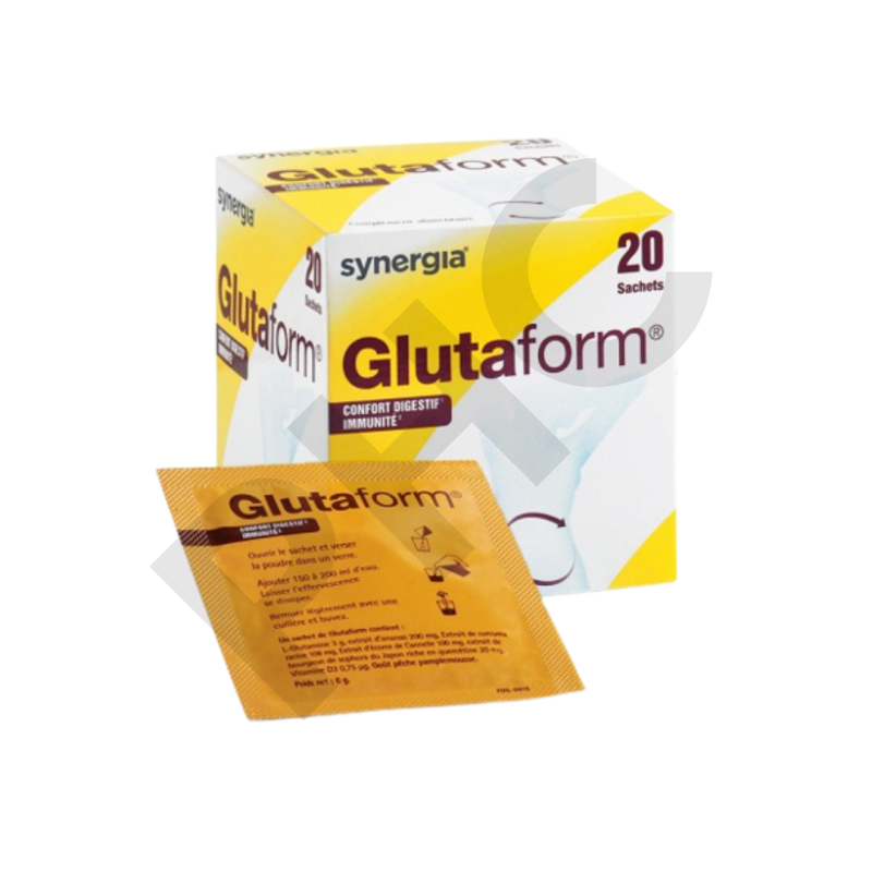 Glutaform Confort Digestif - Synergia - pour mieux digérer - 20 sachets