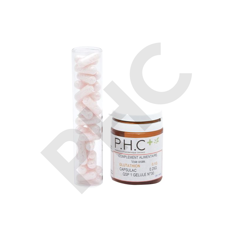 Glutathion PHC antioxydant