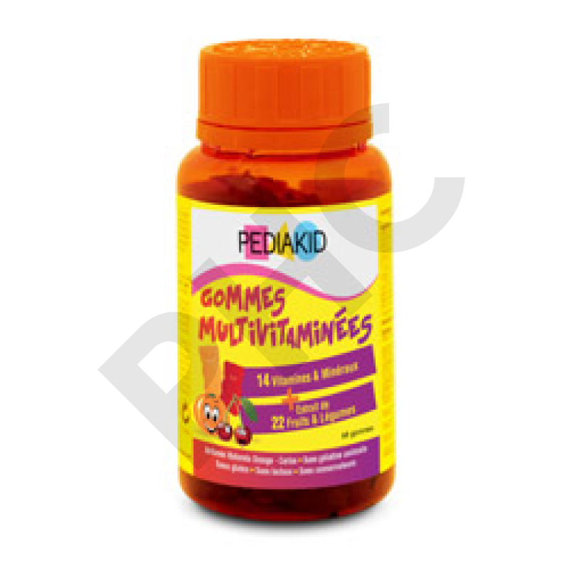 Gommes oursons multivitaminées