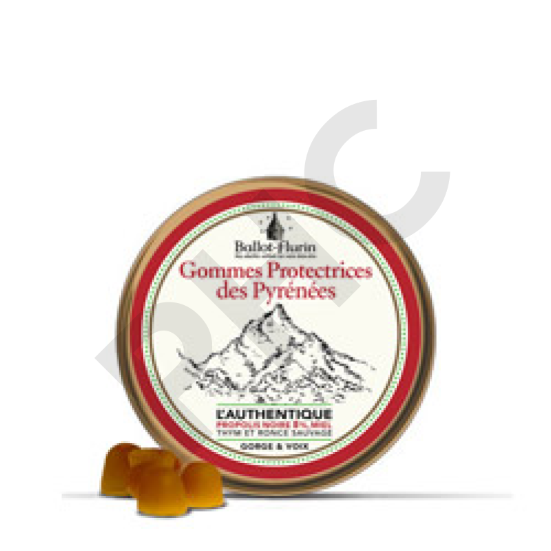 Gommes Protectrices des Pyrénées - gorge, voix et anti-pollution