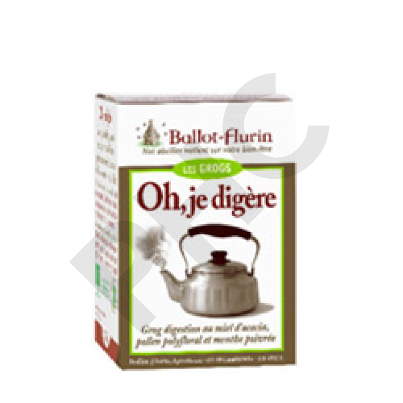 Grog digestion au miel d'acacia, pollen polyfloral et menthe poivrée - 100% actifs naturels