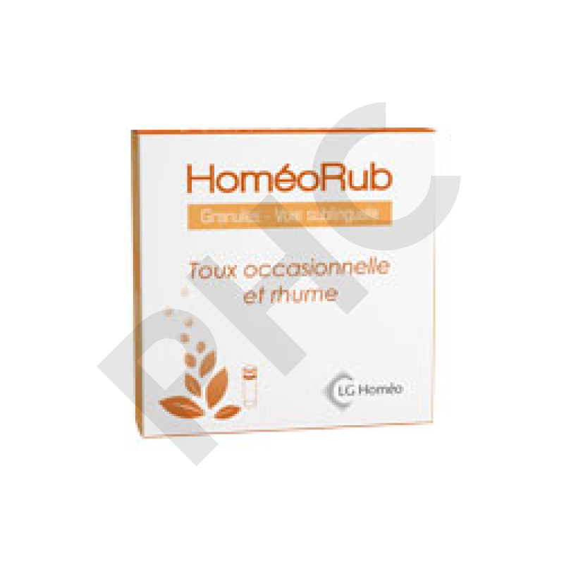Homeorub toux grasse rhume