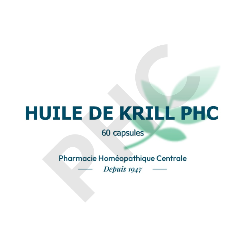 Huile de krill PHC, riche en phospholipides et en Oméga 3