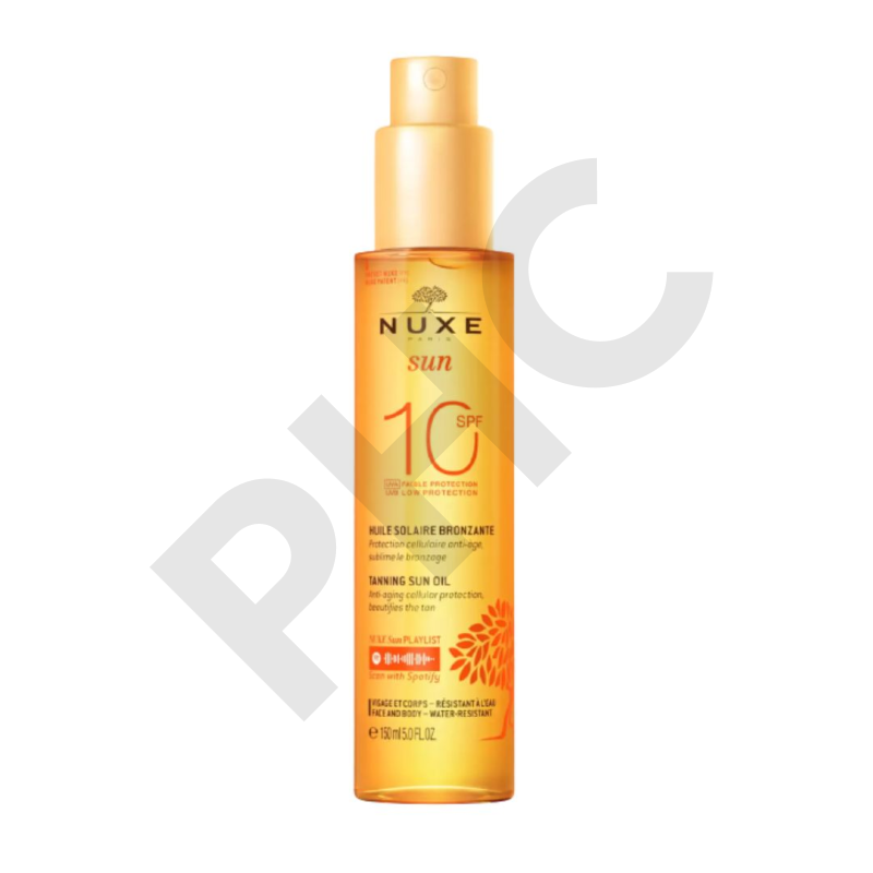 Huile Solaire Bronzante SPF10 - NUXE