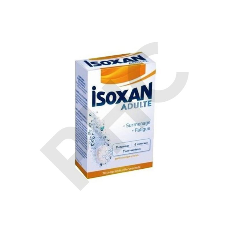 ISOXAN Adultes, 20 comprimés effervescents