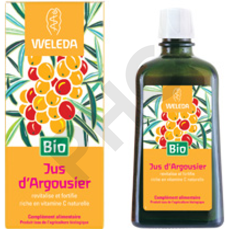 Jus d'Argousier Bio, 200ml