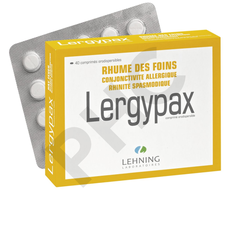 LERGYPAX Lehning comprimés orodispersibles