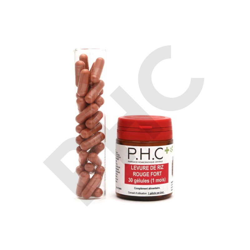 Levure de riz rouge PHC cholesterol