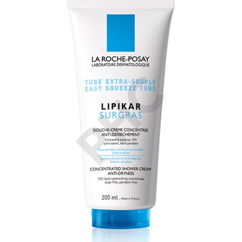 LIPIKAR SURGRAS DOUCHE CREME 400ml