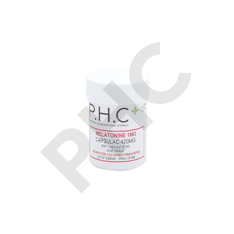 Mélatonine PHC sommeil détente