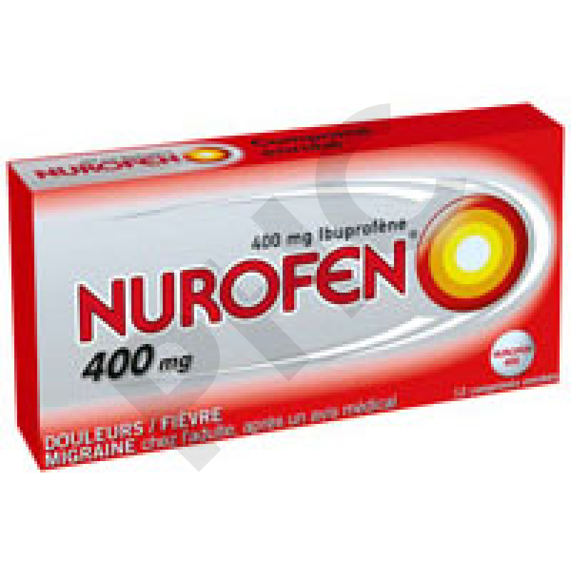 NUROFEN 400 mg Adulte 12 compenrob