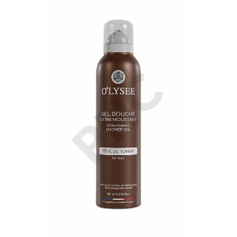 O'LYSEE Gel douche Fève de Tonka - Flacon de 200 ml