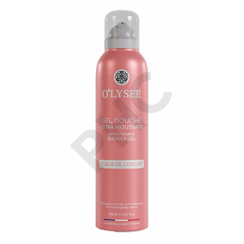 O'LYSEE Gel douche Fleur de Cerisier - Flacon de 200 ml