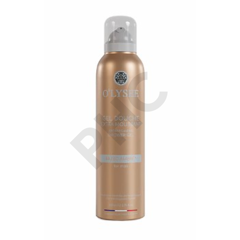 O'LYSEE Gel douche Musc Ambré - Flacon de 200 ml