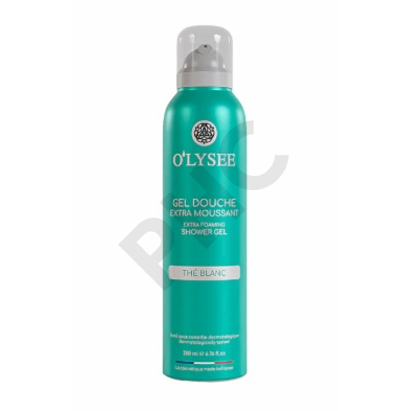 O'LYSEE Gel douche Thé Blanc - Flacon de 200 ml