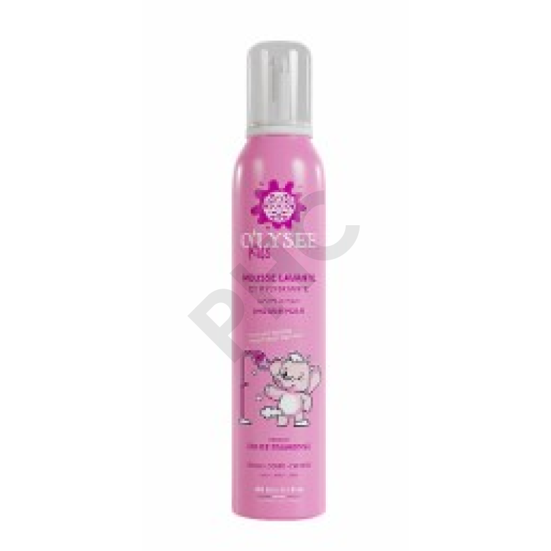 O'LYSEE Kids Mousse lavante fraise framboise - Flacon de 200 ml