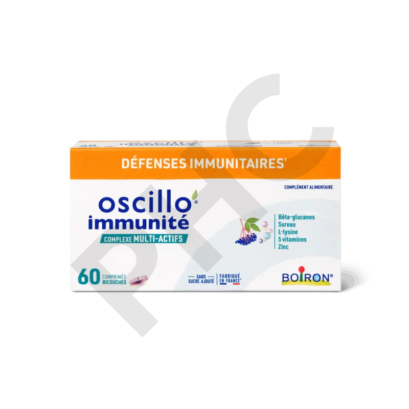 Oscillo’immunité - BOIRON - DÉFENSES IMMUNITAIRES - Boîte de 60 comprimés bicouches