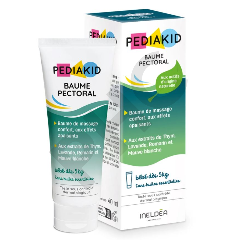 PEDIAKID Baume pectoral - tube de 40ml