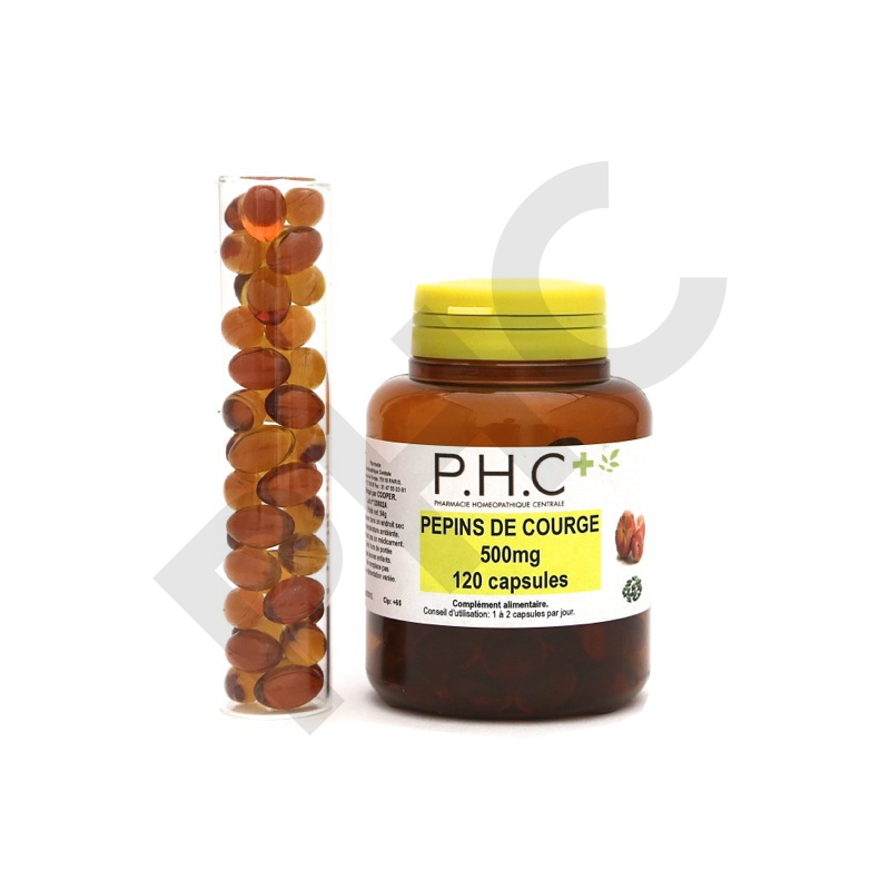 pépins de courge PHC hypertrophie prostate (