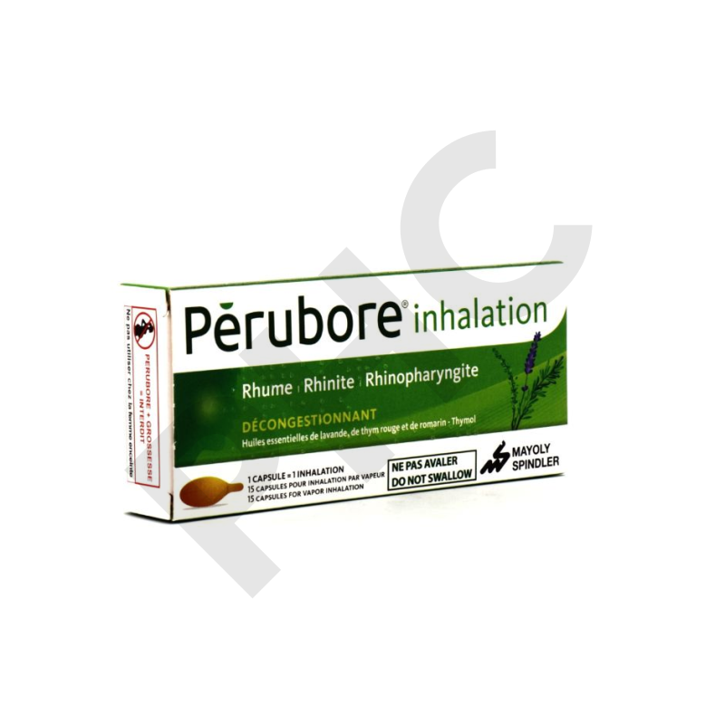 PERUBORE pour des inhalations décongestionnantes - Huiles essentielles