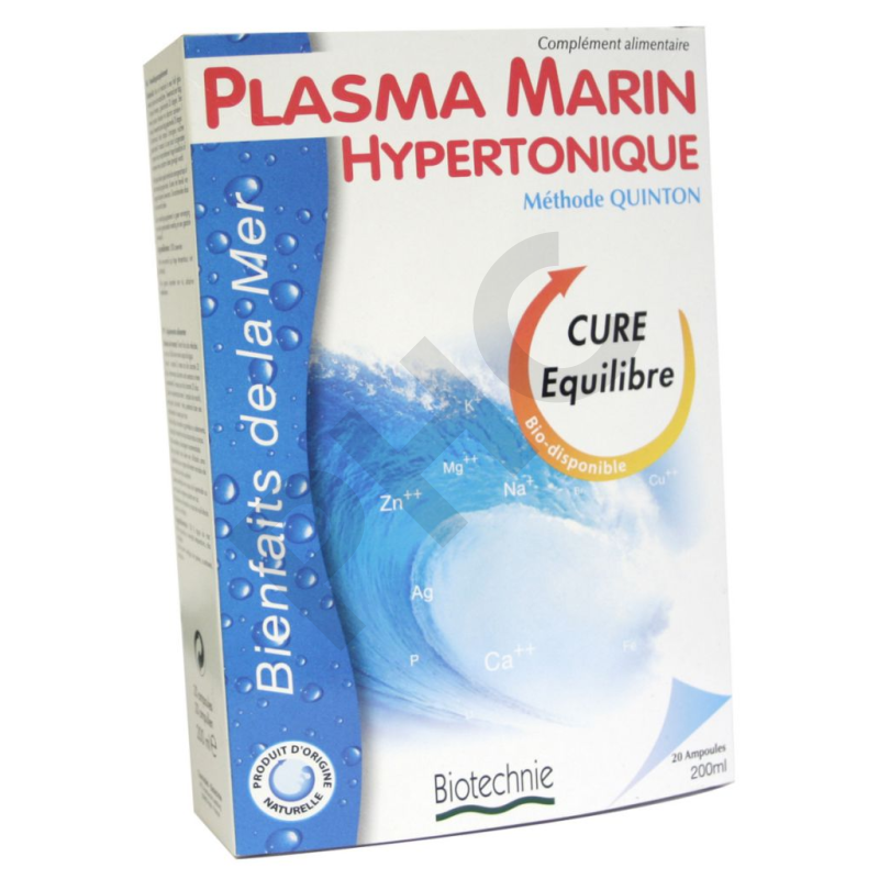 PLASMA MARIN HYPERTONIQUE, 20 amp.