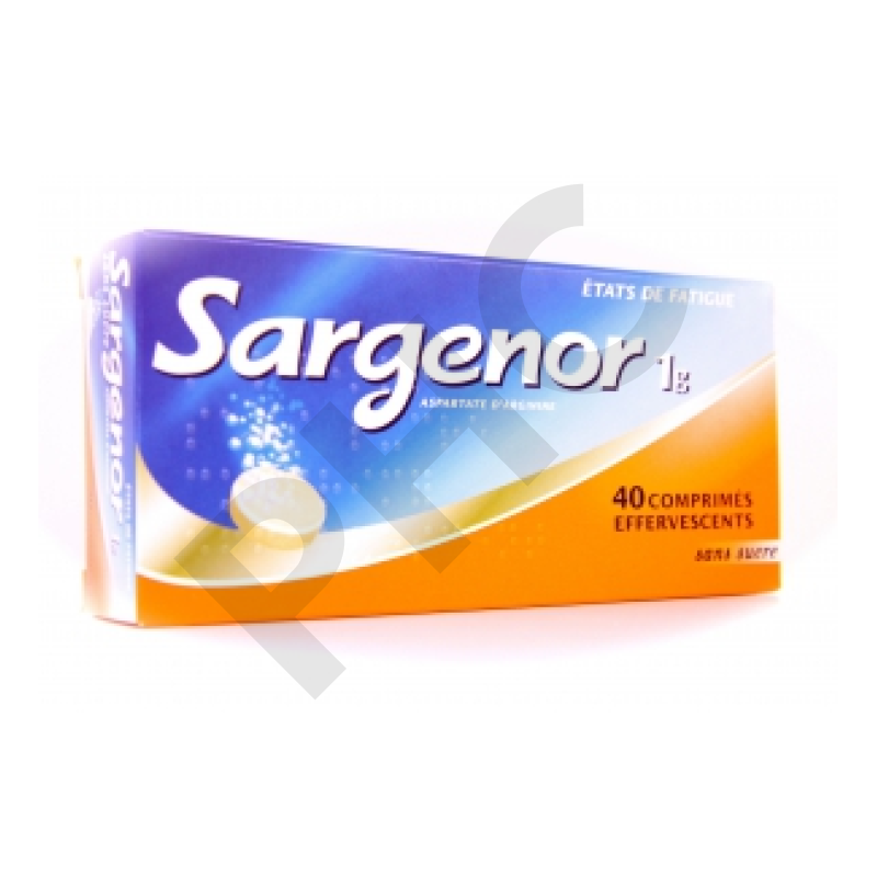 SARGENOR, 40 comprimés sans sucre