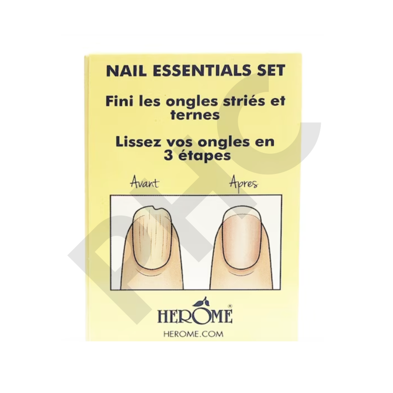 Set essentiel pour ongles striés et ternes - Herôme