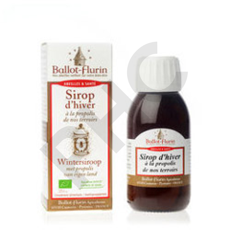 Sirop d'hiver bio - au miel de forêt et propolis noire