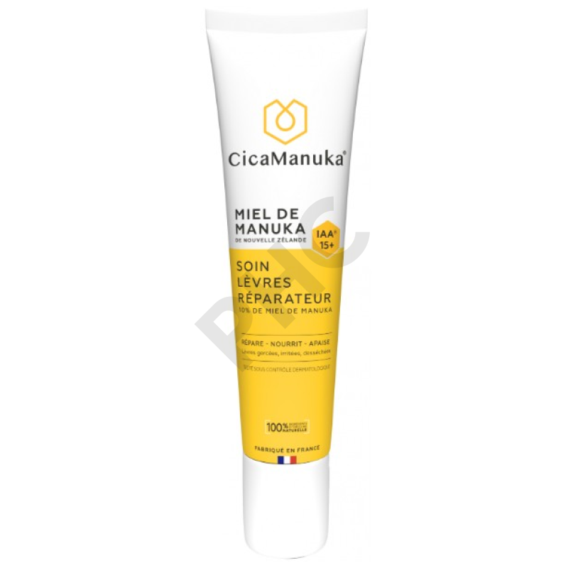 Soin lèvres réparateur CicaManuka - Tube de 15 ml