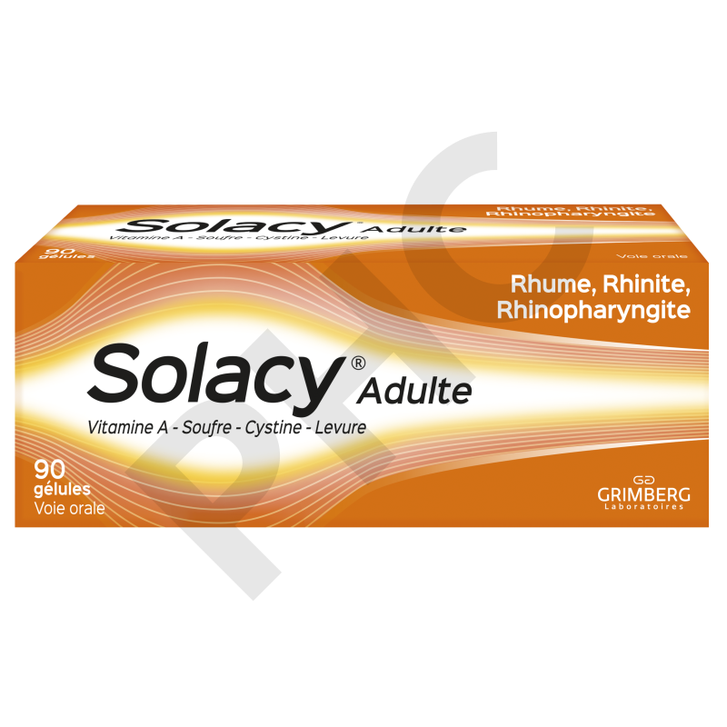 SOLACY ADULTE pour les affections rhinopharyngées de l'adulte