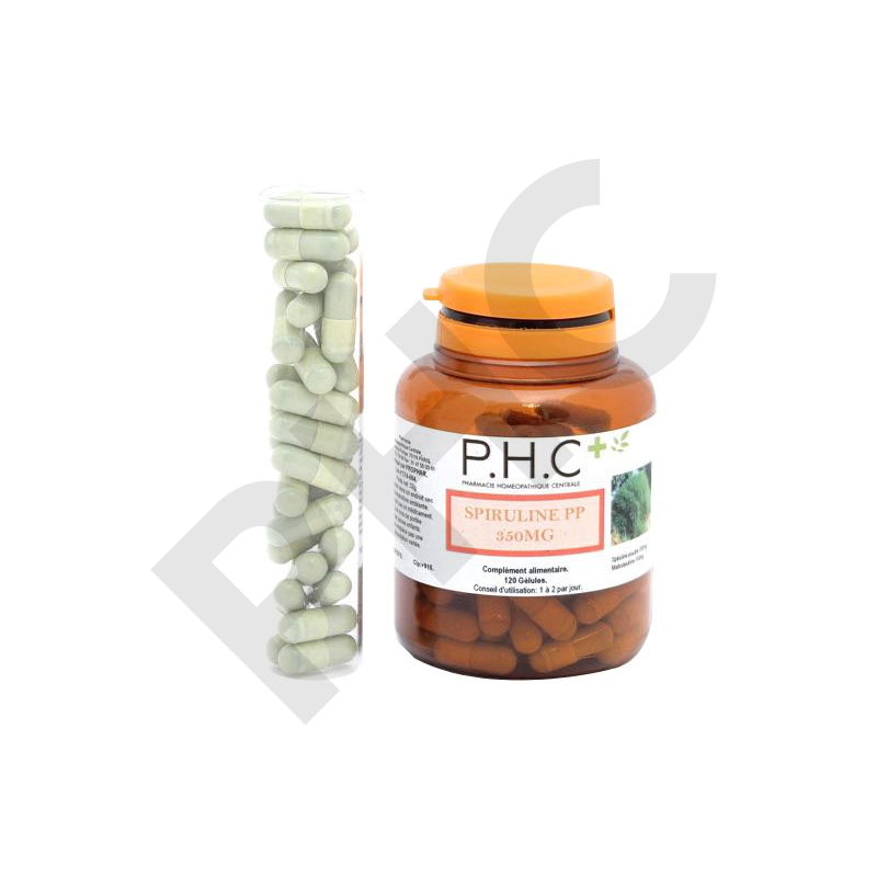 Spiruline 350mg PHC vitalite fatigue