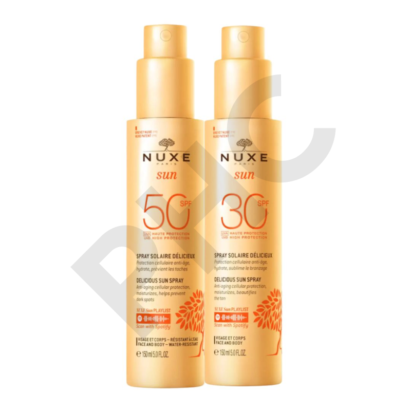 Spray Solaire SPF30/50 Visage et Corps - NUXE