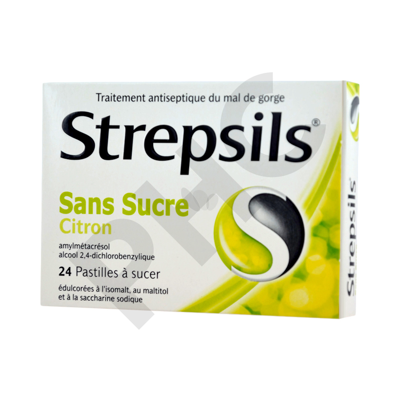 STREPSILS Citron sans sucre