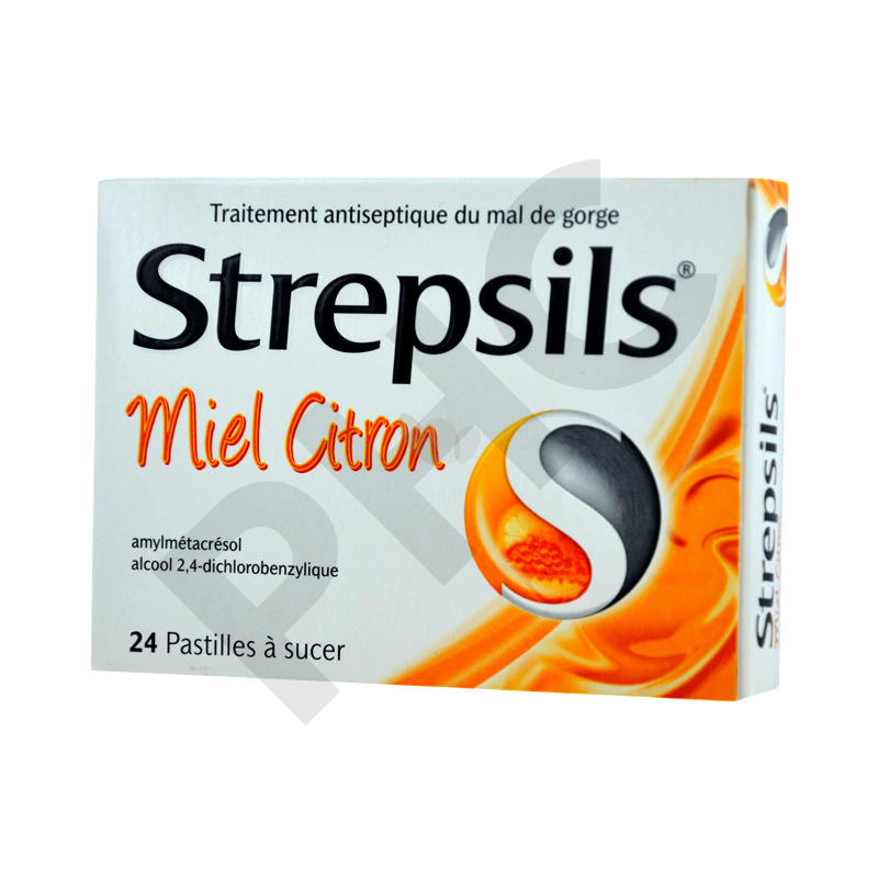 STREPSILS Miel-Citron, 24 pastilles