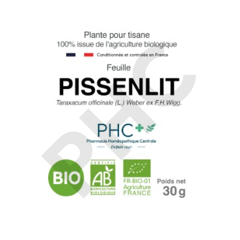 Tisane Pissenlit bio feuilles