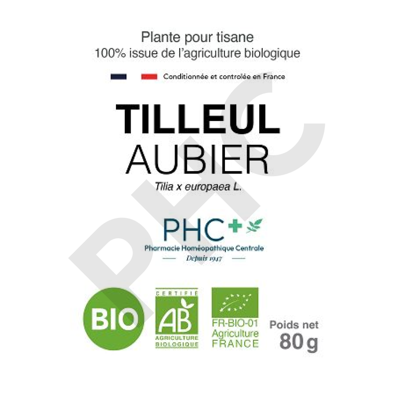 Tisane Tilleul bio aubier - Tilia x europaea
