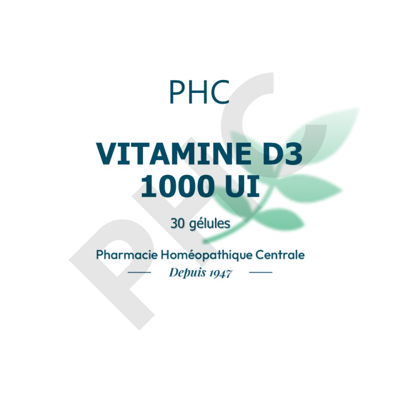 Vitamine D3 1000 UI PHC